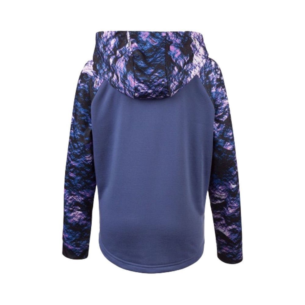 Huntworth Girl’s 2-Tone Lifestyle Camo Fleece Hoodie • SM • Lilac/Vixen - Picture 4 of 10